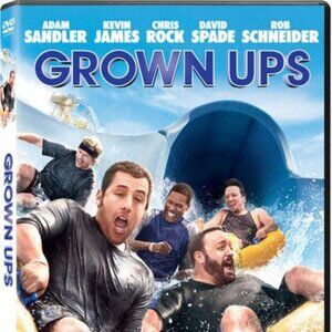 Grown Ups DVD Movie Sony Pictures PG-13 Widescreen NTSC Adam Sandler Kevin James